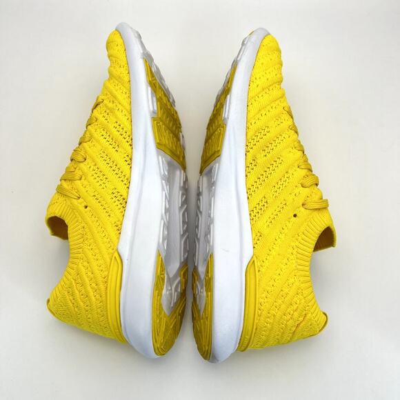 APL Athletic Propulsion Labs Techloom Wave Running Shoe Sneaker Yellow 7.5 - Picture 4 of 7